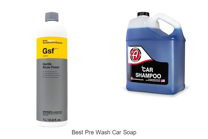 Top 15 Best Pre Wash Car Soap To Boost Shine Instantly