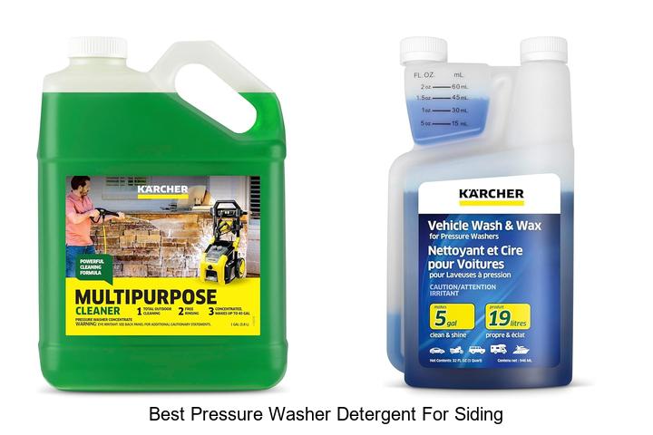 Top 12 Best Pressure Washer Detergent for Siding You Need