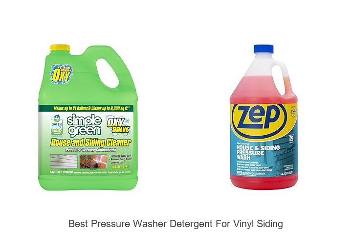 Top 15 Best Pressure Washer Detergent for Vinyl Siding You Need
