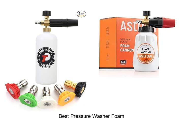 Top 12 Best Pressure Washer Foam That Will Blow You Away