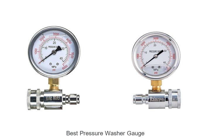 Top 12 Best Pressure Washer Gauge That Will Blow Your Mind