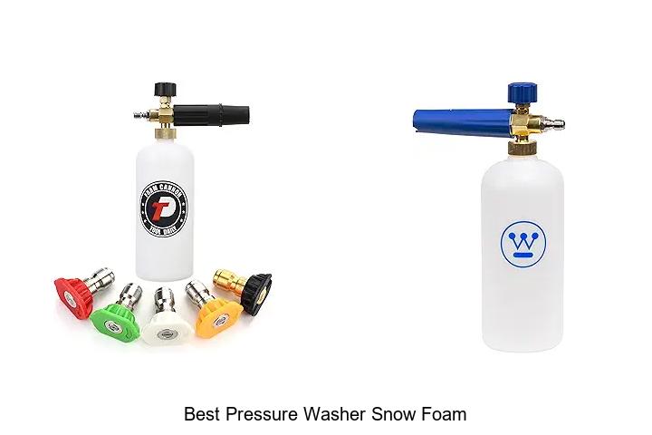 Top 12 Best Pressure Washer Snow Foam That Will Blow You Away