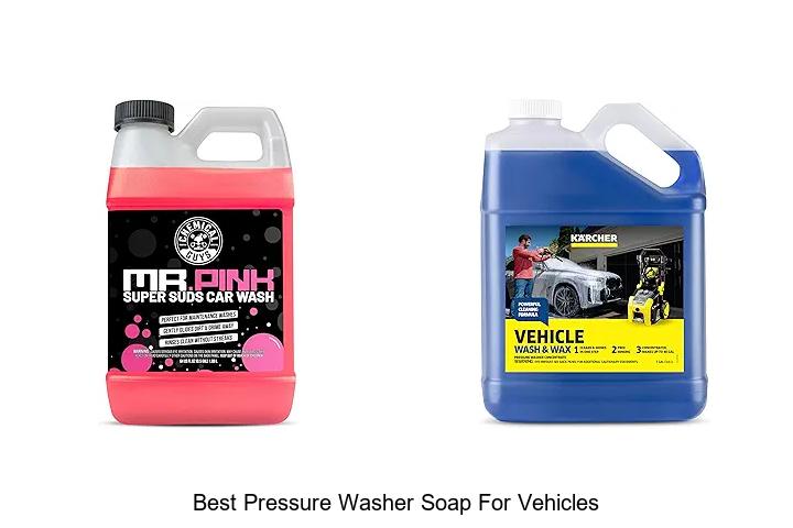 Top 12 Best Pressure Washer Soap for Vehicles That Shine