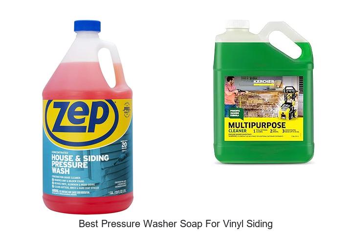 Top 15 Best Pressure Washer Soap for Vinyl Siding You Need