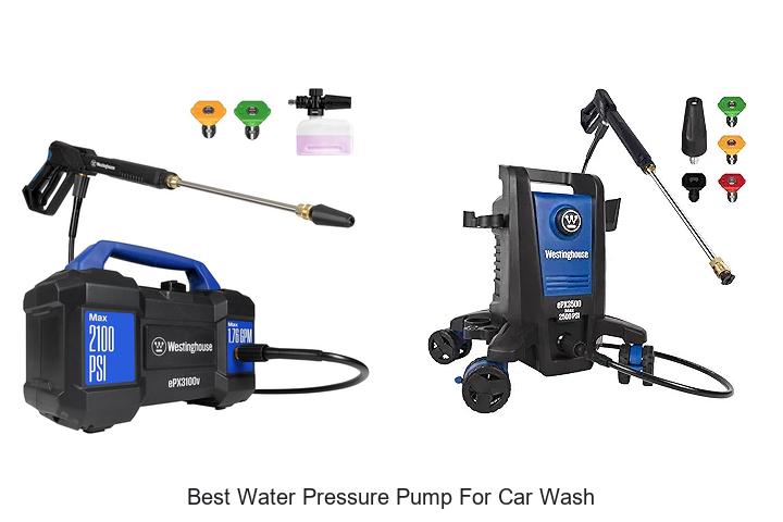 Top 12 Best Water Pressure Pump for Car Wash Revealed!