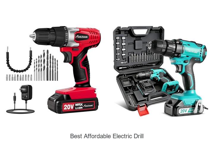 Top 12 Best Affordable Electric Drill You Can’t Miss