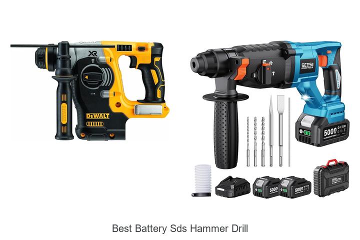 Top 12 Best Battery SDS Hammer Drill That Will Blow Your Mind
