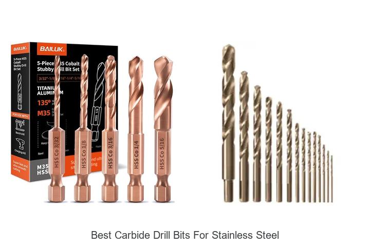Top 12 Best Carbide Drill Bits for Stainless Steel Reviewed!