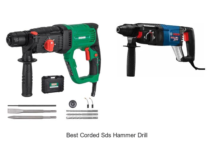 Top 12 Best Corded SDS Hammer Drill You Can’t Miss