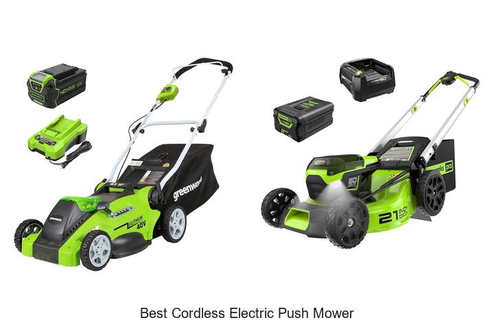 Top 12 Best Cordless Electric Push Mower That Will Amaze You
