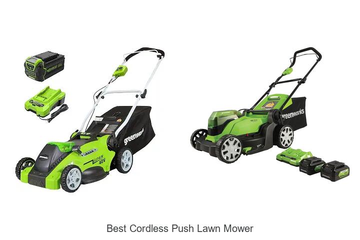 Top 12 Best Cordless Push Lawn Mower You Must Try Today