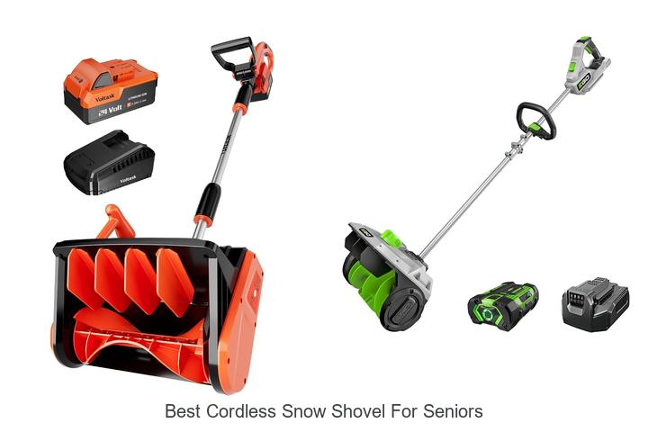 Top 12 Best Cordless Snow Shovel for Seniors That Impress