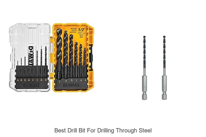 Top 12 Best Drill Bit for Drilling Through Steel Revealed!