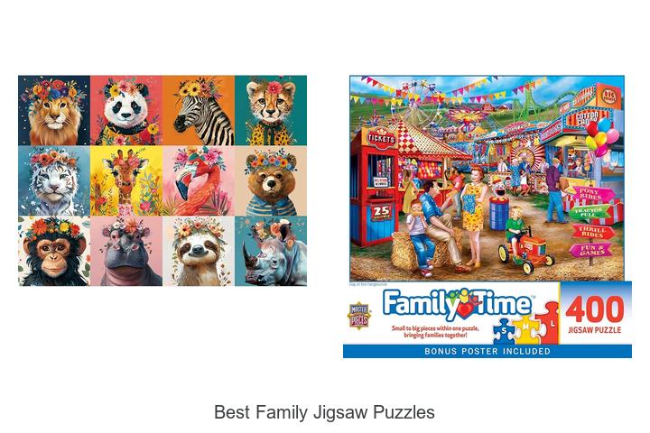Top 12 Best Family Jigsaw Puzzles That Guarantee Fun