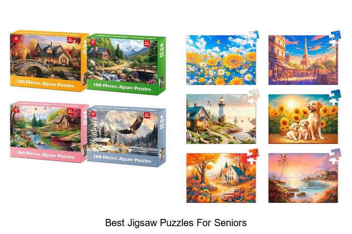 Top 12 Best Jigsaw Puzzles for Seniors That Boost Brainpower!