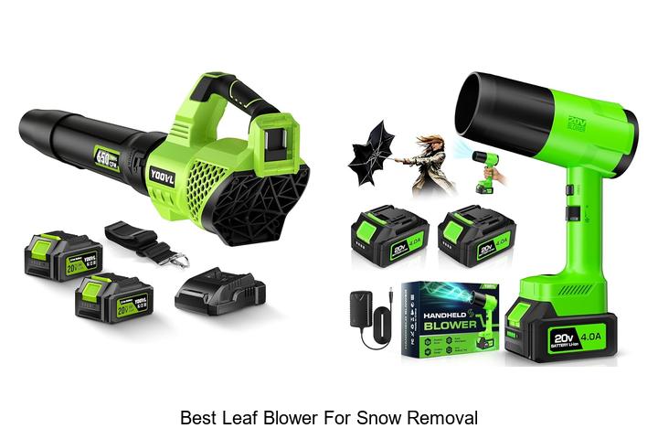 Top 12 Best Leaf Blower for Snow Removal You Need Today