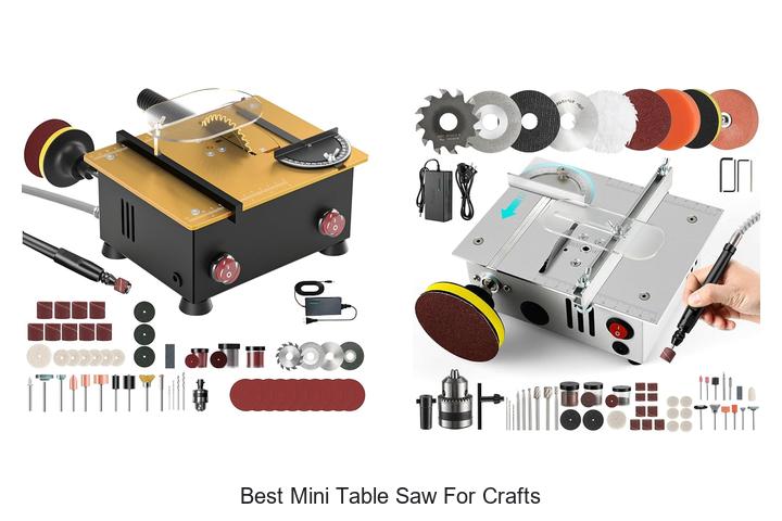Top 12 Best Mini Table Saw for Crafts You Can’t Miss!