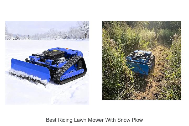 Top 12 Best Riding Lawn Mower With Snow Plow You Need Now
