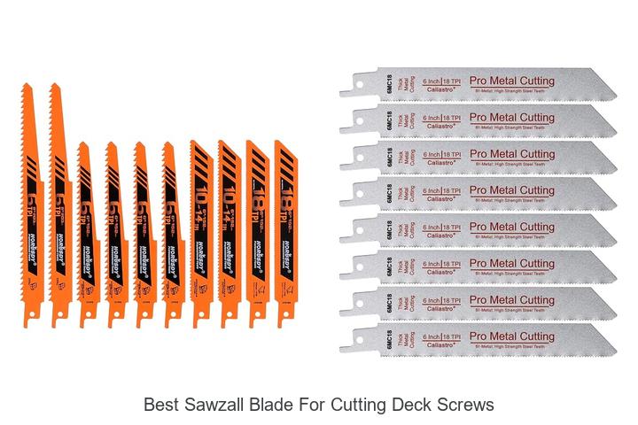 Top 12 Best Sawzall Blade For Cutting Deck Screws Revealed!
