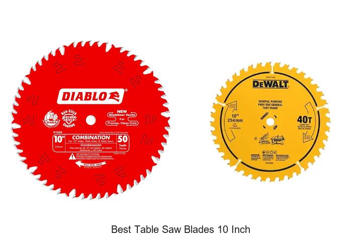 Top 12 Best Table Saw Blades 10 Inch That Cut Like Magic!