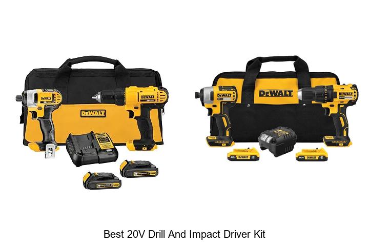Top 12 Best 20V Drill and Impact Driver Kit You Need Now