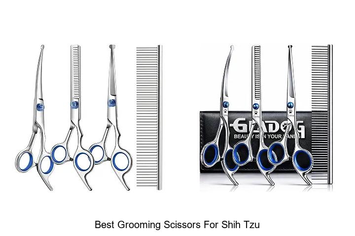Top 12 Best Grooming Scissors for Shih Tzu You Need Now