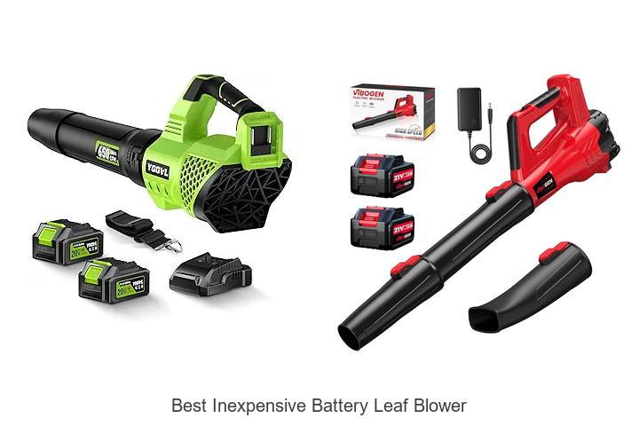 Top 12 Best Inexpensive Battery Leaf Blower You Need Now