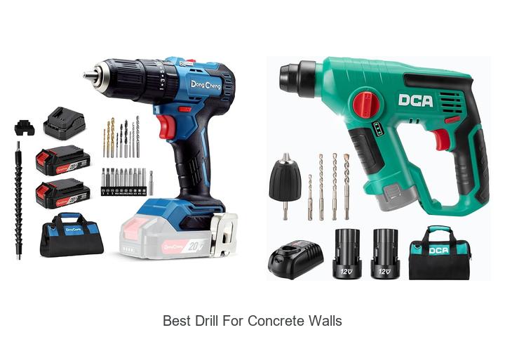 Top 12 Best Drill For Concrete Walls That Experts Recommend