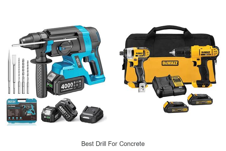Top 12 Best Drill for Concrete That Will Blow Your Mind!