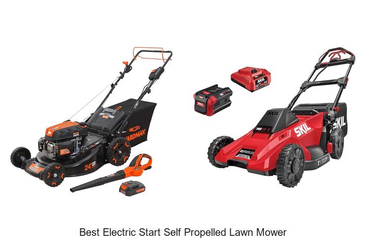 Top 12 Best Electric Start Self Propelled Lawn Mower Deals