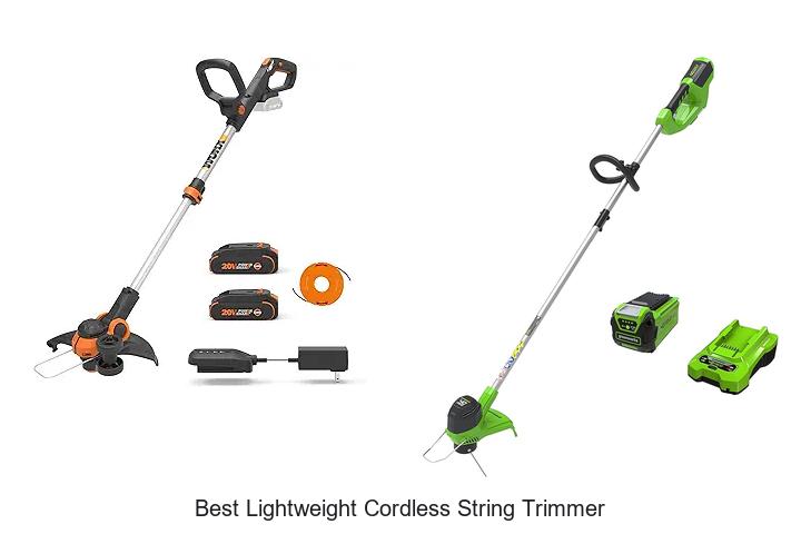 Top 12 Best Lightweight Cordless String Trimmer You Need!