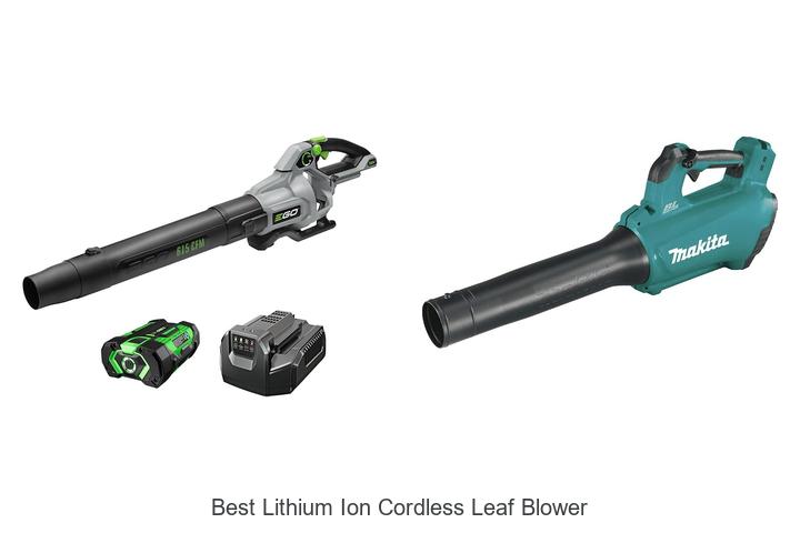 Top 12 Best Lithium Ion Cordless Leaf Blower You Need Now