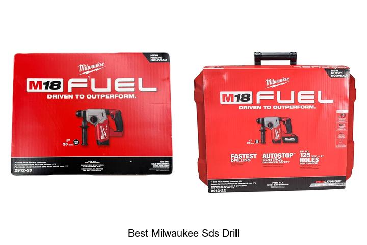 Top 12 Best Milwaukee SDS Drill That Pros Can’t Stop Using!