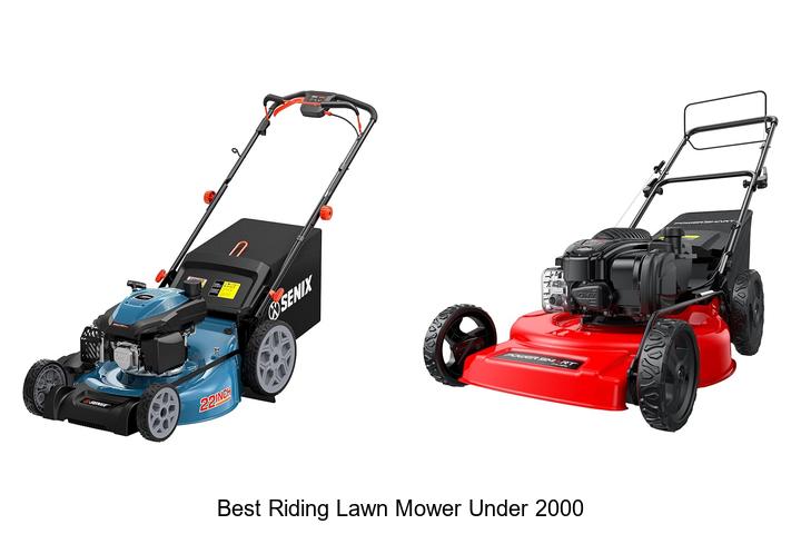 Top 12 Best Riding Lawn Mower Under 2000 That WOW!