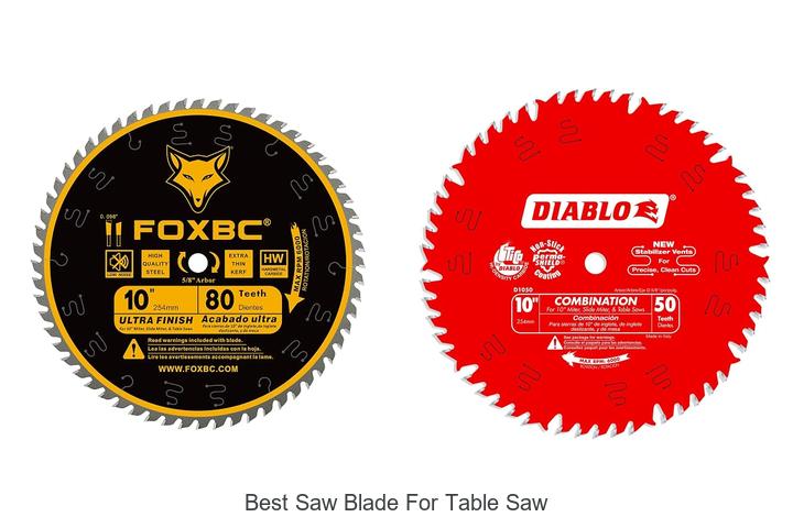 Top 12 Best Saw Blade For Table Saw You Can’t Miss!