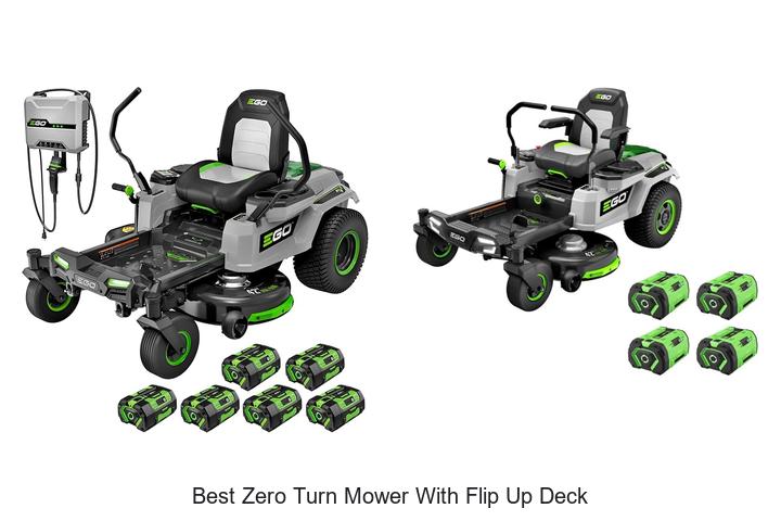 Top 12 Best Zero Turn Mower With Flip Up Deck You Need Now